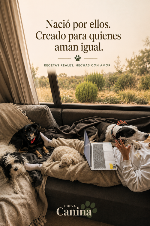 25 recetas que tu perro lleva esperando 🐾 | Ebook Cueva Canina